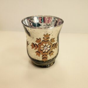 Snowflake Large Candle Votives