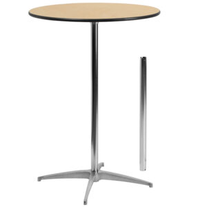 Cocktail Table, 30" Diameter, 42" Height