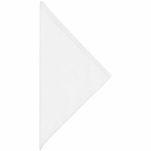 White Twill Cocktail Napkin 10"