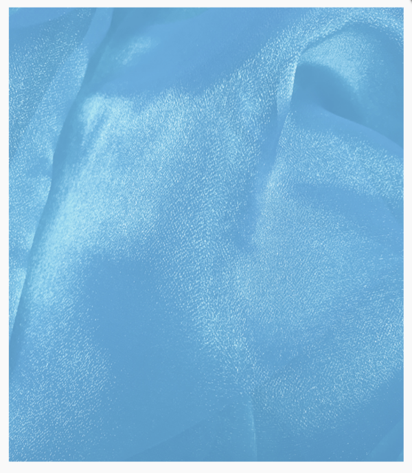 Turquoise, Organza , 85" x 85" Tablecloth