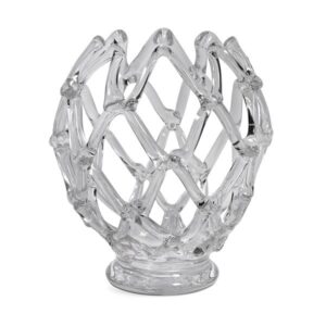 Crystal Lattice Candleholder - Round 12"H