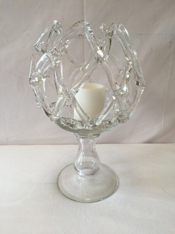 Crystal Lattice Large Footed - 17"H