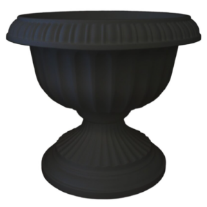 Black Plant Urn