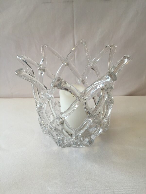 Crystal lattice Candleholder - Open Top