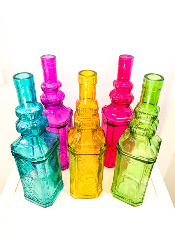 Colorful Glass Bottle