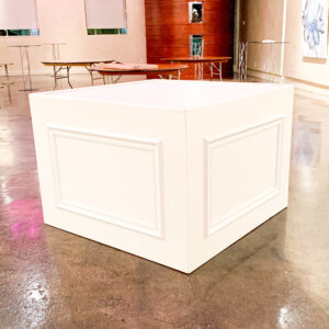 Wooden Planter X-Large White Box (48"x48"x34")