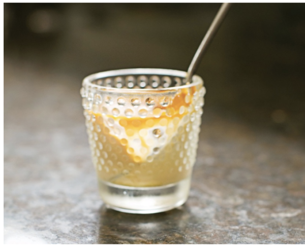 Clear Heirloom Hobnail Votive 2" x  2"