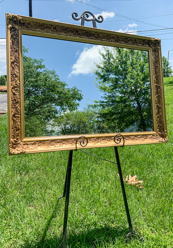 Gold Ornate Mirror - 30" x 42"