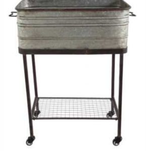 Galvanized Beverage Stand