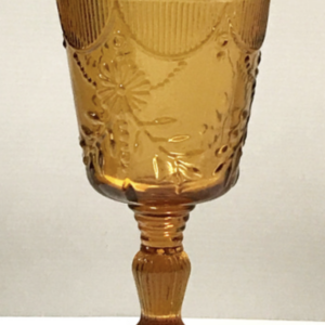 Debutante Amber Water Goblet- 20/rack