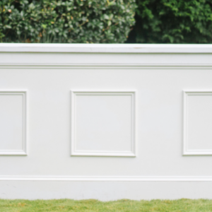 8' White Classic Bar