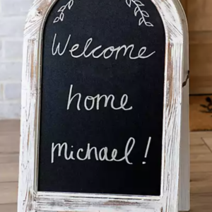 Cream Round Arch Easel