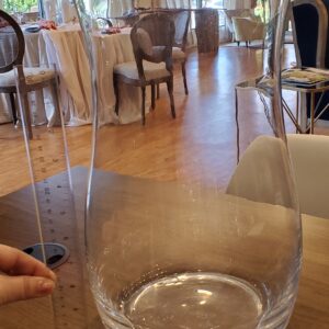 Large Tulip Glass Vase - 15" Tall