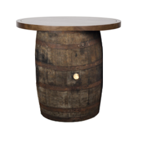 Wine Barrel Table