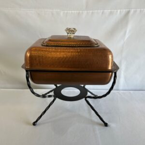Copper Small Rect Chafing Dish - 2 qt.