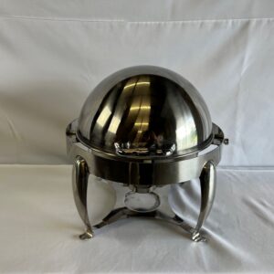 Stainless Roll Top Chafing Dish - Round