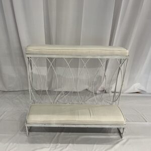 White Kneeling Bench