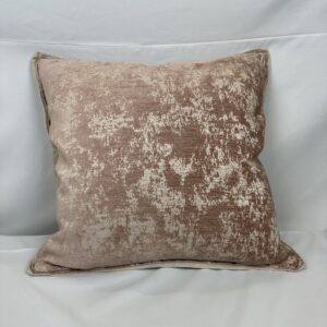 Pink Textured Velvet Pillow (Large)