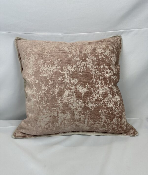 Pink Textured Velvet Pillow (Large)