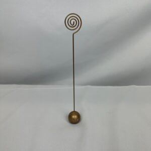 Gold Table Number Stands - 9"
