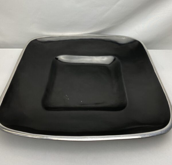 Black Coated Square Tray 15 1/2"