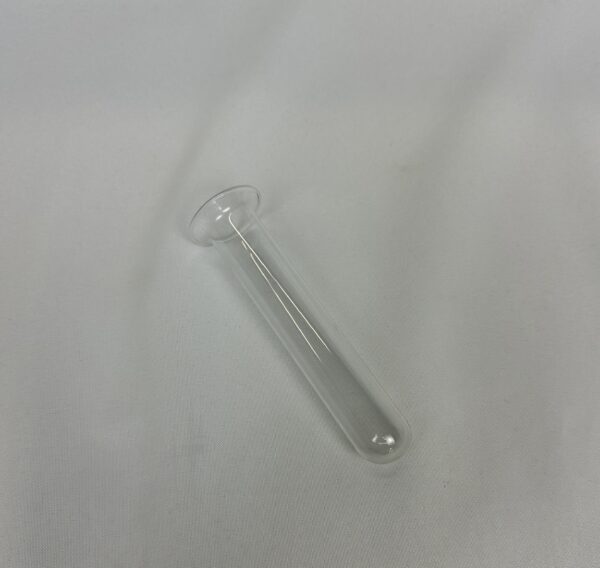 Glass Floral Test Tube