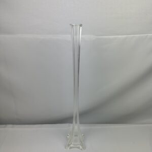 Clear Eiffel Tower Vase