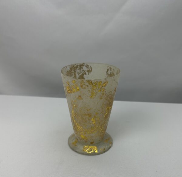 Gold Flake Votive 4"x3"