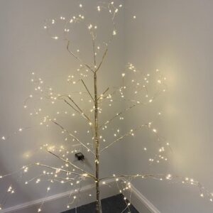 Gold LED Tree 47.2"
