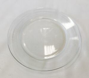 Clear Glass Appetizer Plate- 20/rack