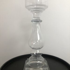 Crystal Vase with Square Bottom