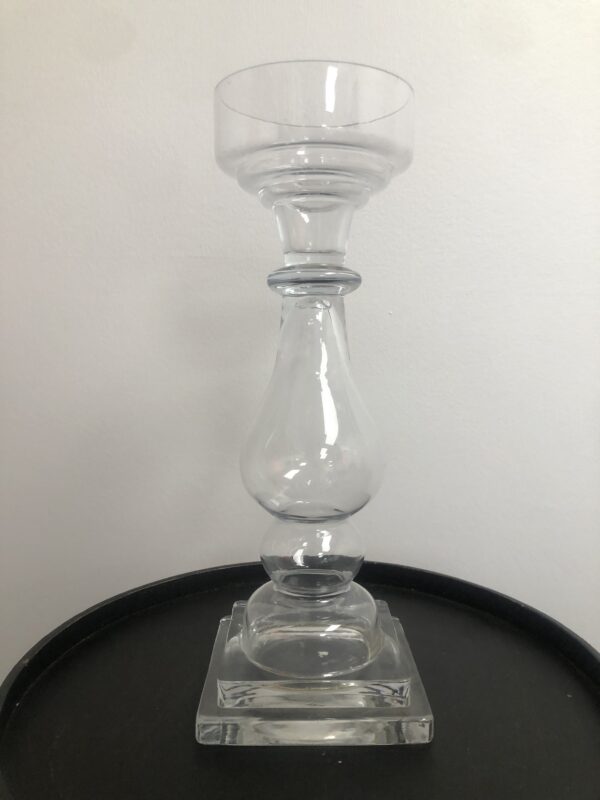 Crystal Vase with Square Bottom