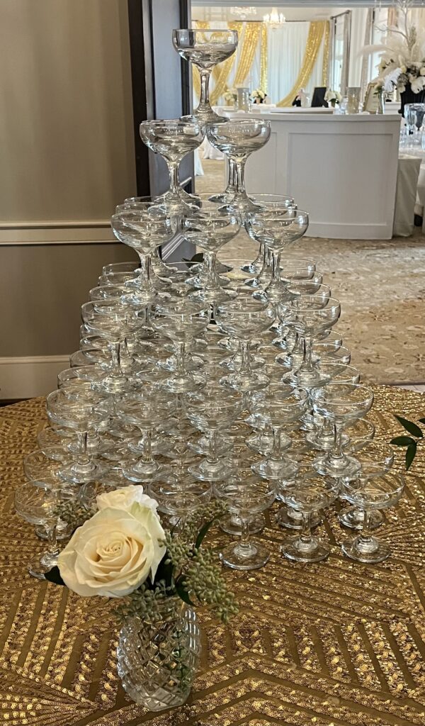 Champagne Tower Install