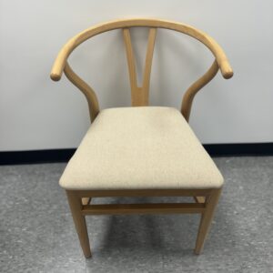 Wishbone Natural Wood Chair