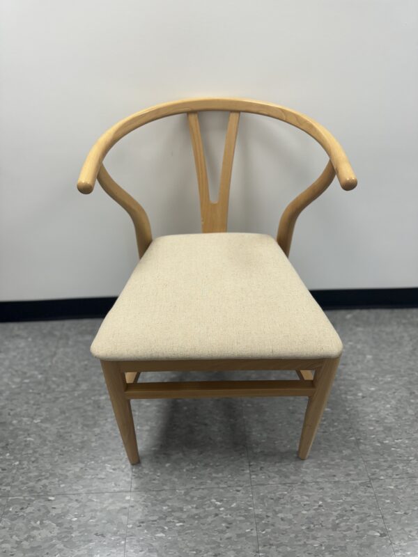 Wishbone Natural Wood Chair