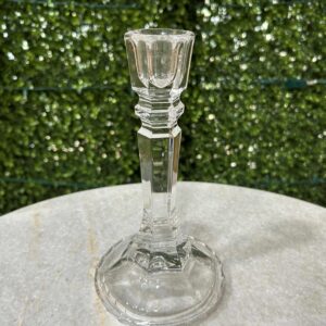 Capri Crystal Tapered Candlestick