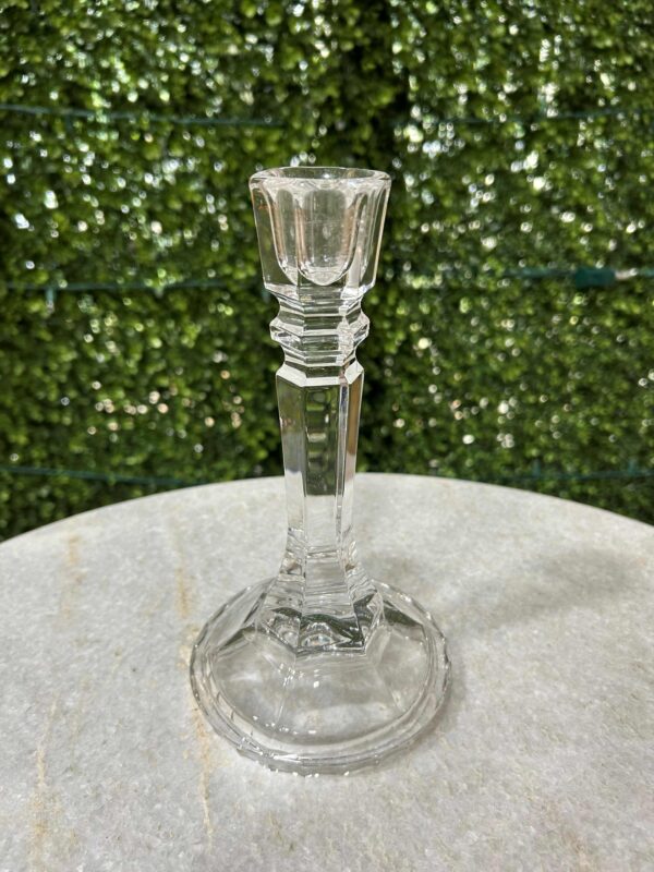 Capri Crystal Tapered Candlestick