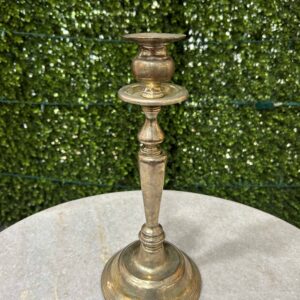 Vintage French Silver Candlestick