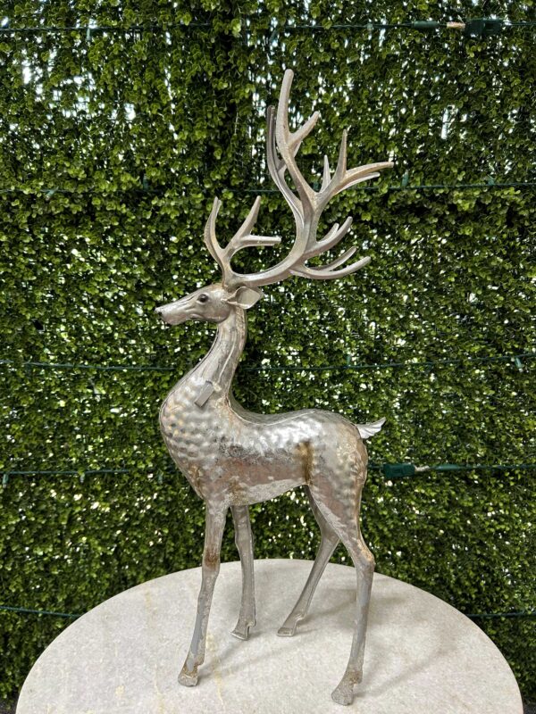 Silver Reindeer 7''x23''