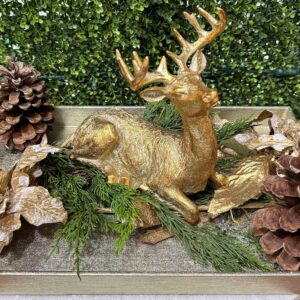 Gold Centerpiece Tray