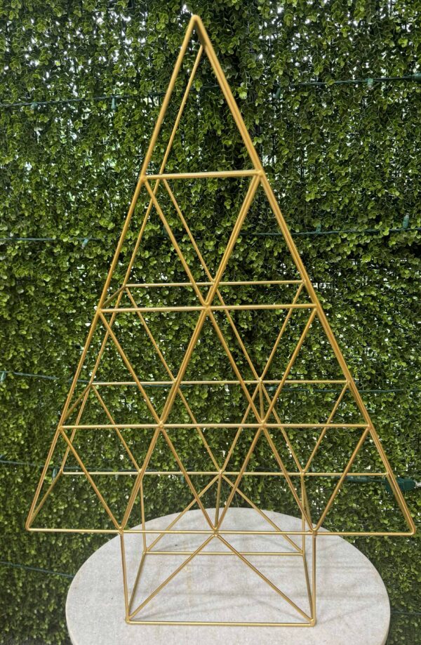 Decorative Gold Christmas Tree