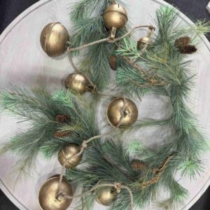 Gold Decorative Bells with String
