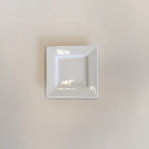 White Square Tapa Plate- 5/pack