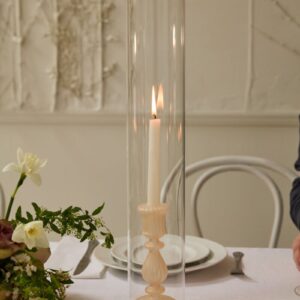 Glass Chimney Tube Cover 22" x 4"