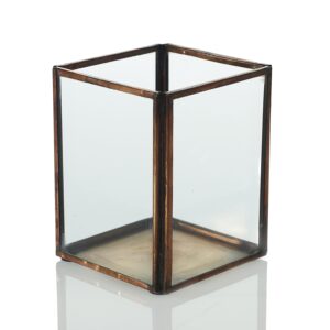 Copper Display Box Votive - 3.25" x 3.75"