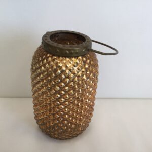 Copper Pineapple Candleholder