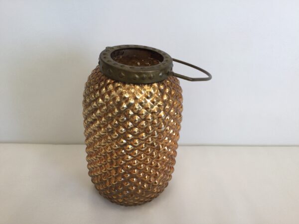 Copper Pineapple Candleholder