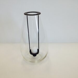 Drop Vase w/ Candle Holder Insert