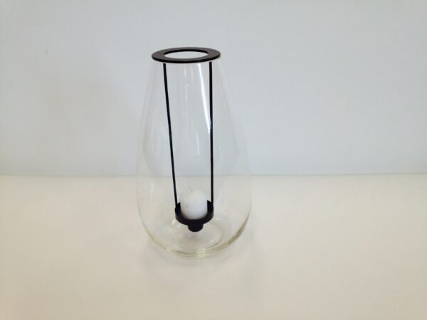 Drop Vase w/ Candle Holder Insert