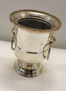 Silver Champagne Candle Votive Holders